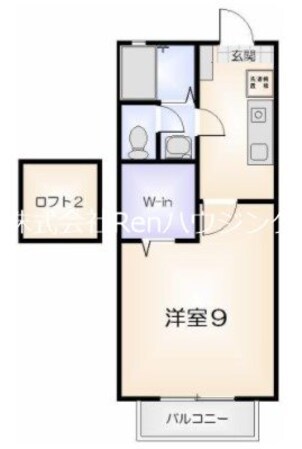 文化の森駅 徒歩26分 2階の物件間取画像